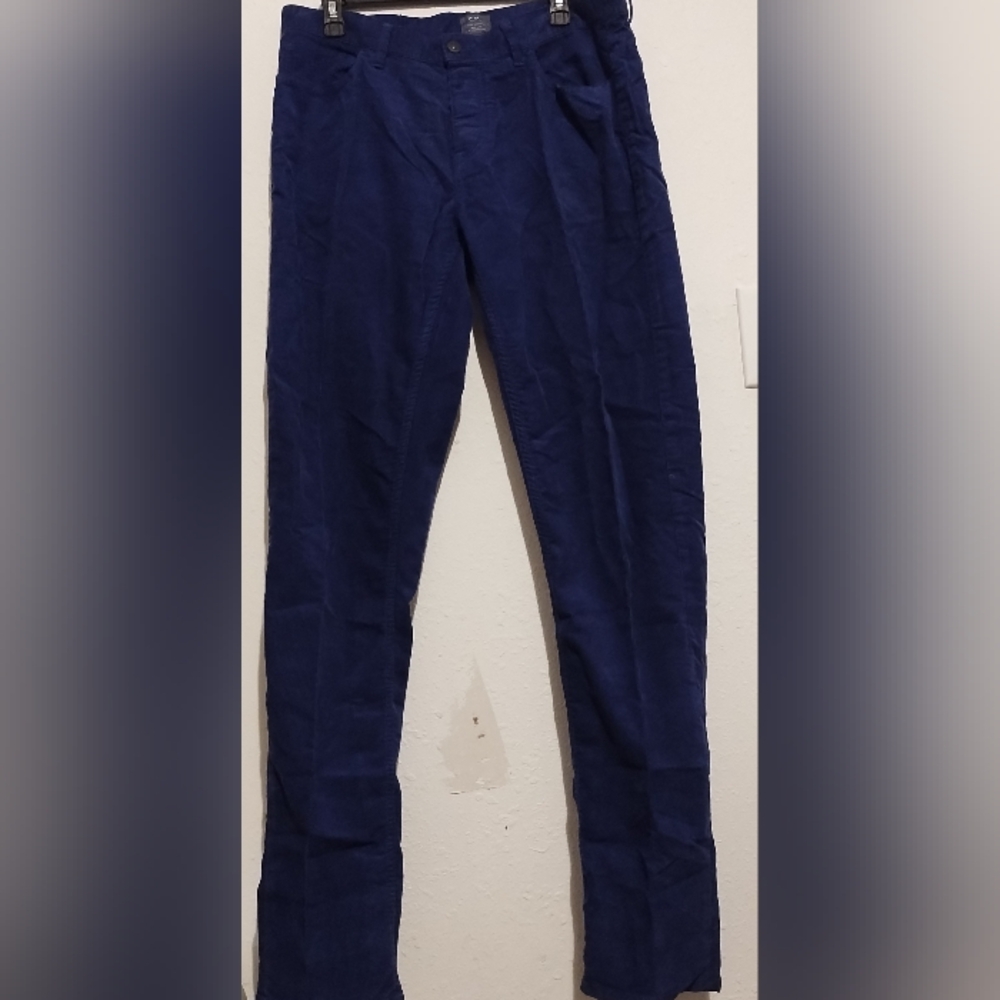 Club Monaco Blue Corduroys